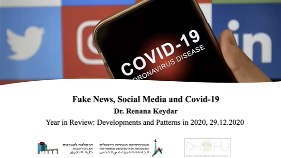 Fake News, Social Media and COVID-19 Developments and Patterns in International Law during 2020
